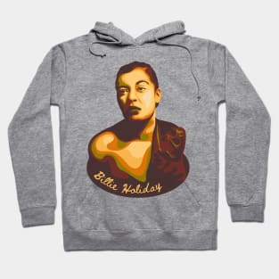 Billie Holiday Portrait Hoodie